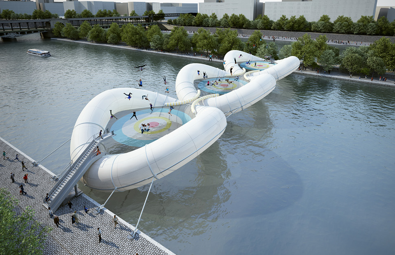 Illustration for article titled This Is the Coolest Bridge I Can Imagine